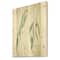 Designart - Two Willow Branches - Farmhouse Print on Natural Pine Wood